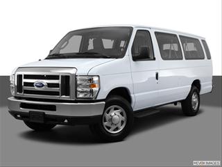 2013 Ford E350 Super Duty Passenger Front angle medium view